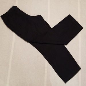 J. Jill Missy Black Linen Pants - Medium